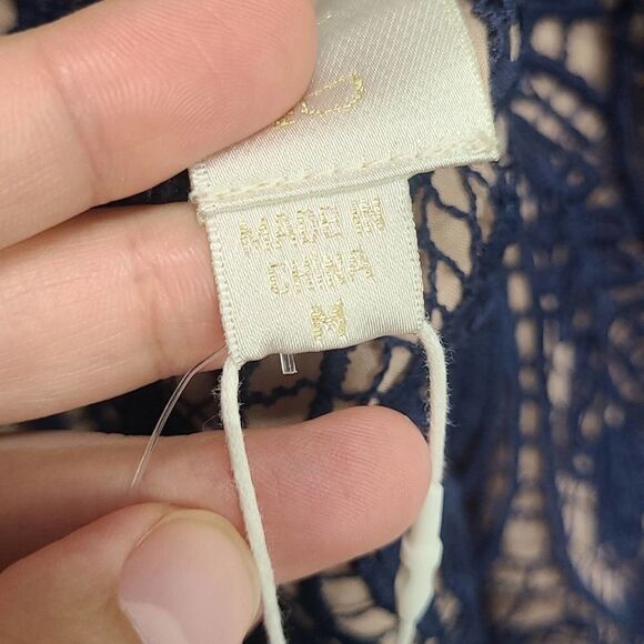 TJD Women's‎ Cocktail Party V-neck Lace Mini Dress Size Medium - Picture 10 of 10